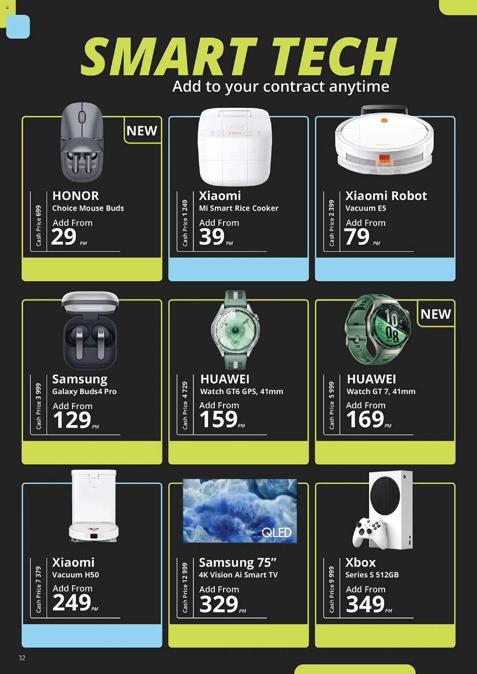 New Cellucity catalogue – valid from 08/09/2026 | Page: 32 | Products: Watch, Xbox, Cooker, Rice