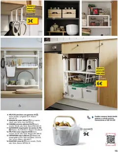 Vista previa Catálogo IKEA Accesorios y decoración válido desde el 01/02/2026 | Página: 15 | Productos: Organizador de cocina, Cocina, Estante, Caja