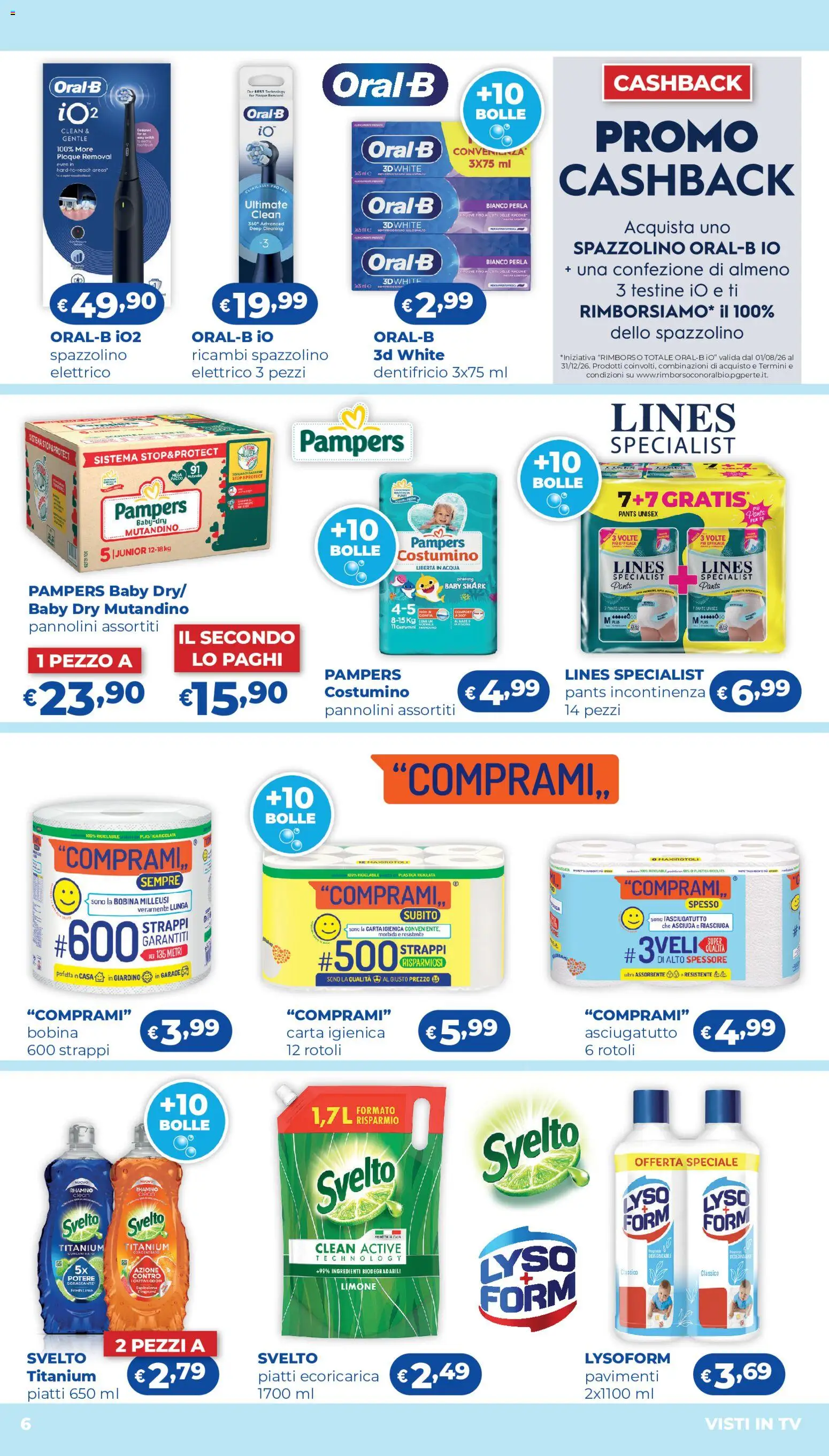 Volantino Acqua e Sapone del 13/08/2026 | Pagina: 6