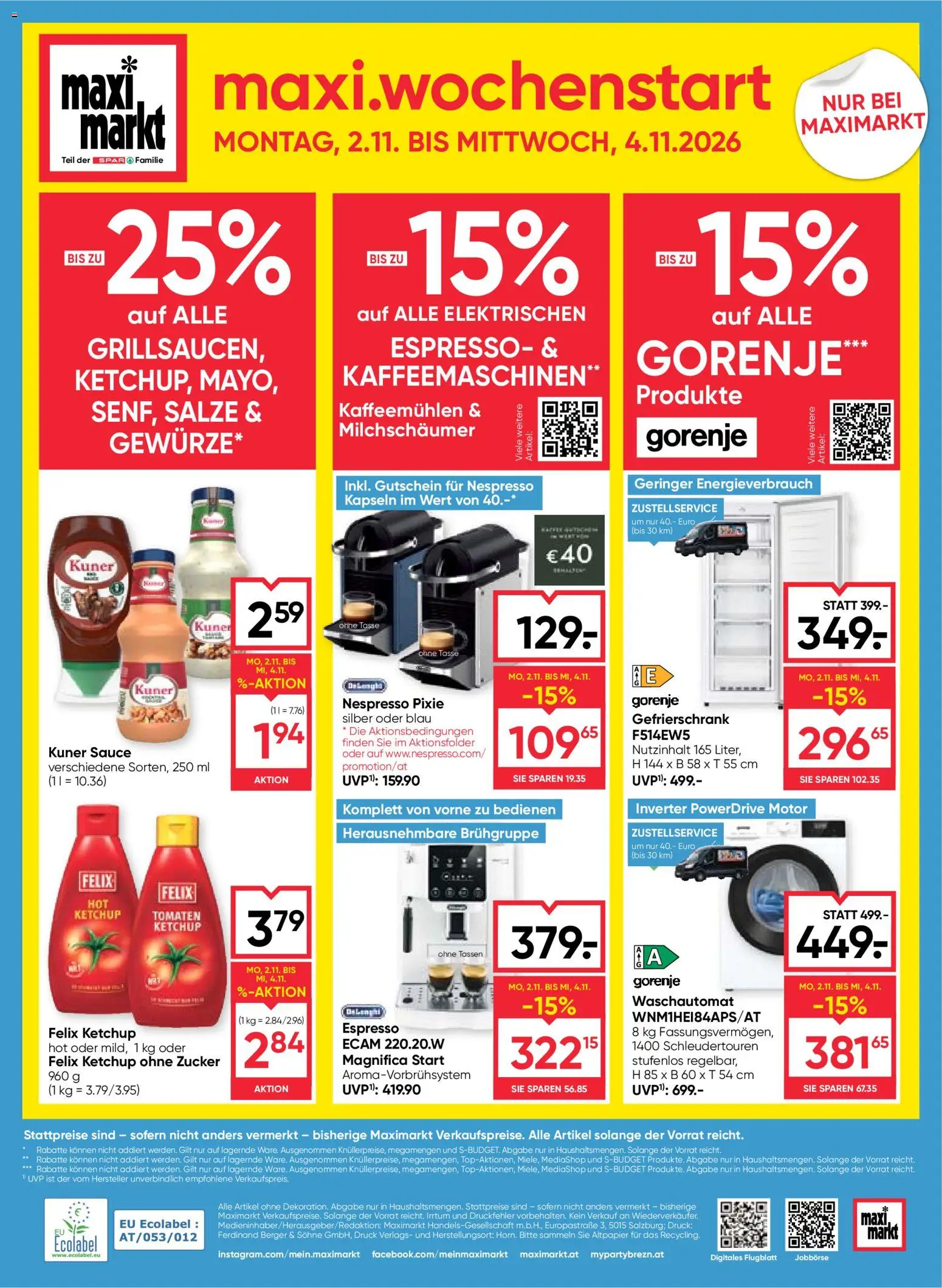 Maximarkt Flugblatt gültig ab 29.10.2026 | Seite: 24