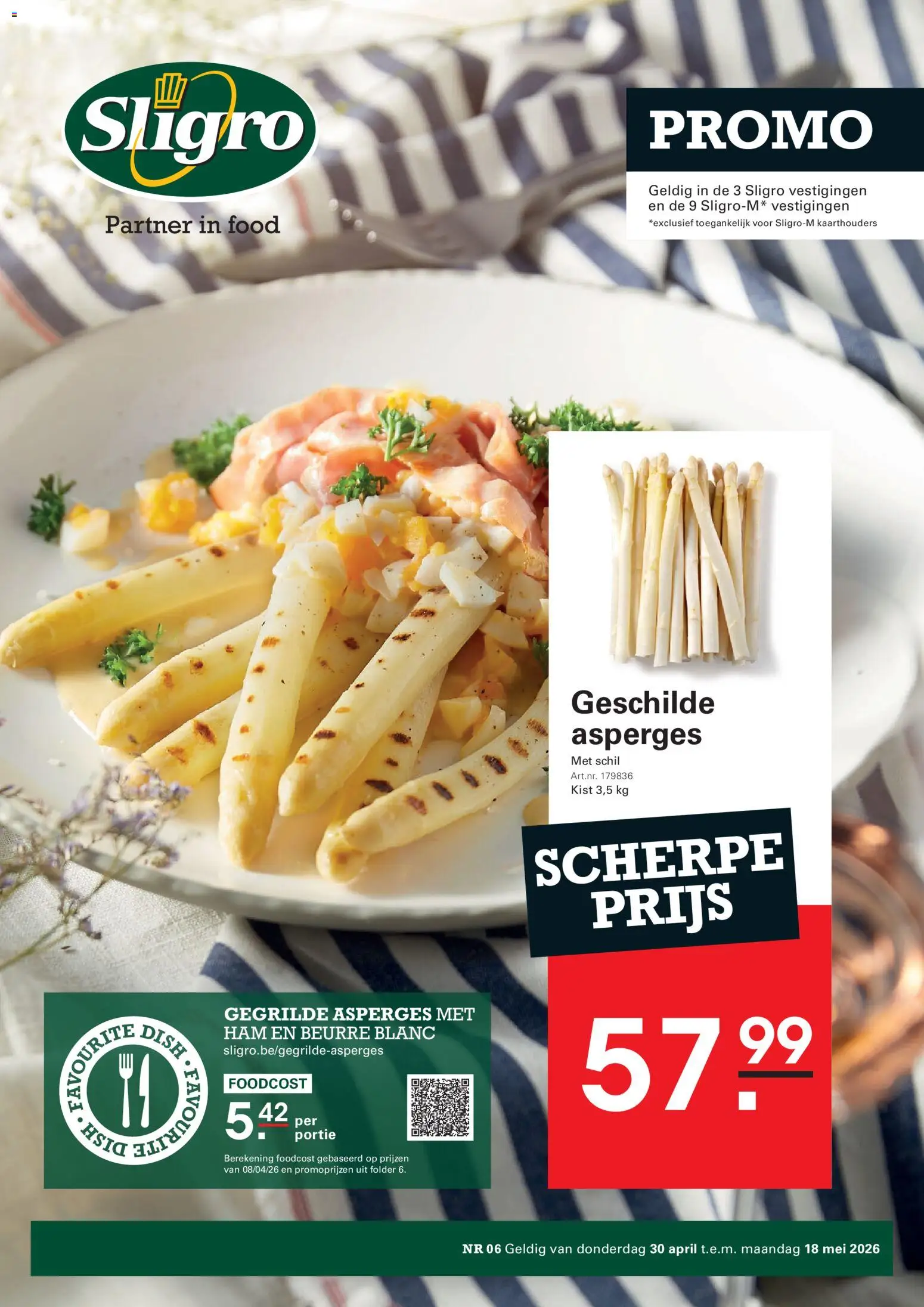 {H1} | Pagina: 1 | Producten: Ham, Asperges