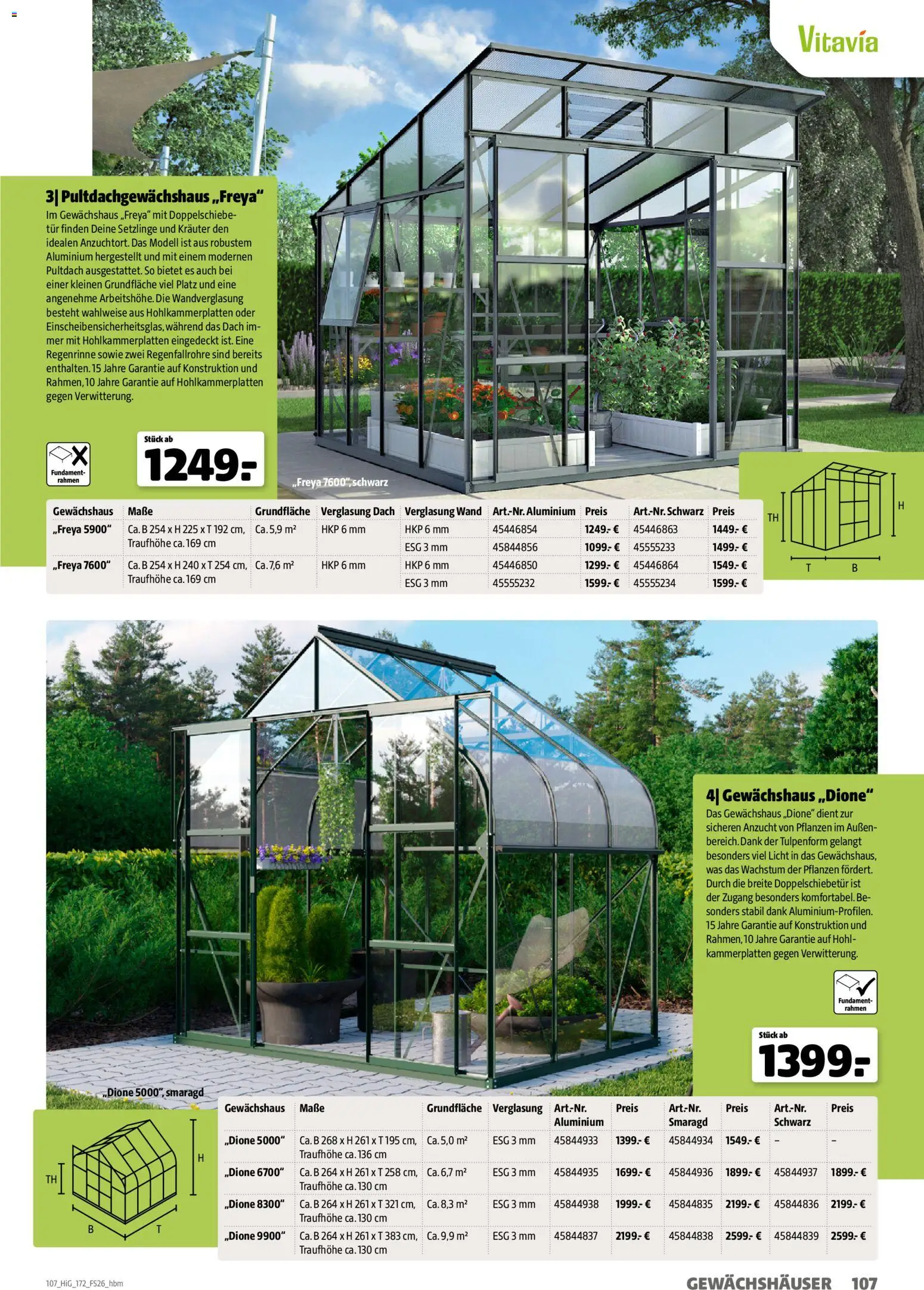 Hagebau Gartengestaltungsortiment – gültig ab 02.03.2026 | Seite: 107 | Produkte: Tür