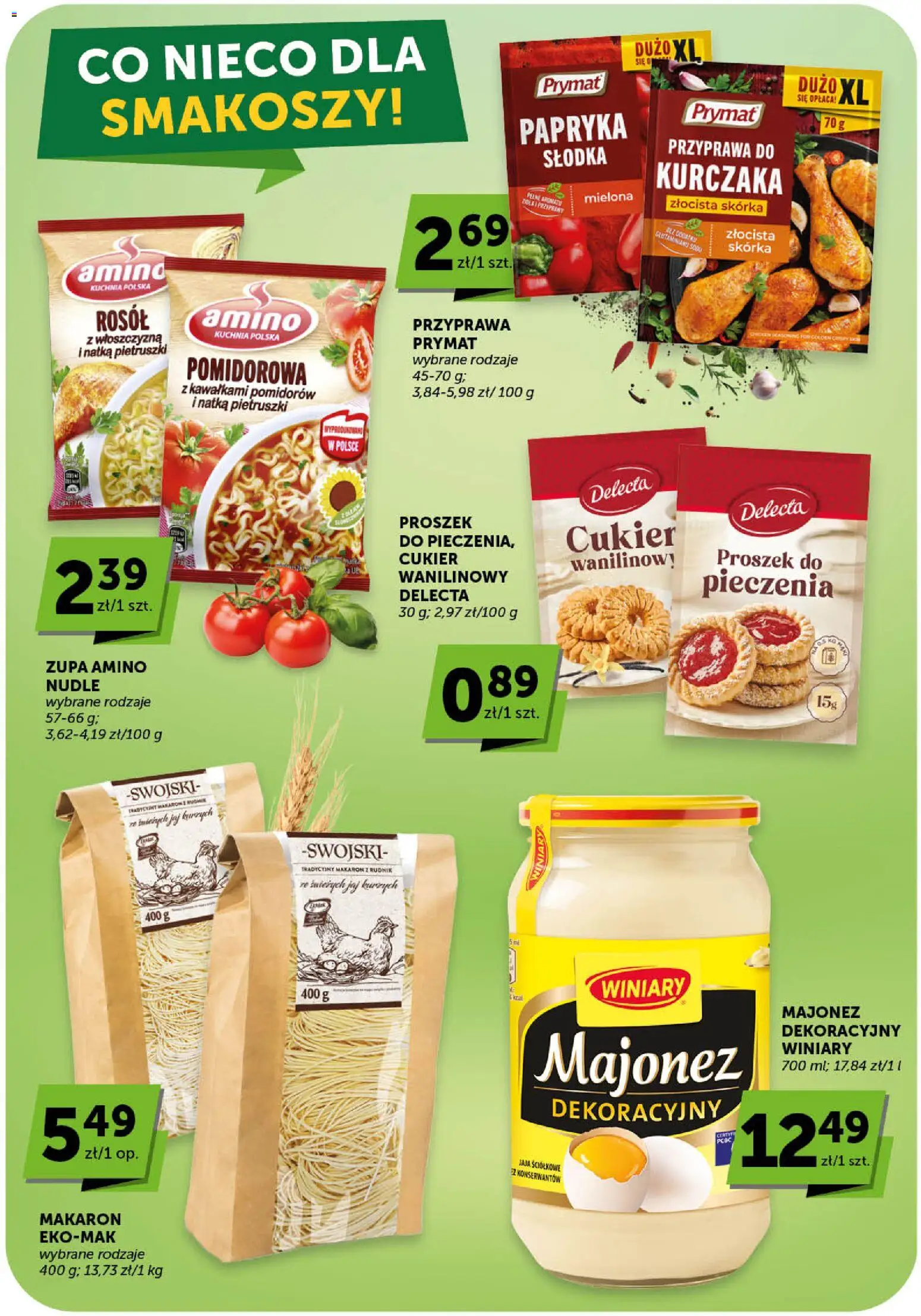 Groszek gazetka od 12.03.2026 | Strona: 26 | Produkty: Papryka, Zupa, Cukier wanilinowy, Jaja