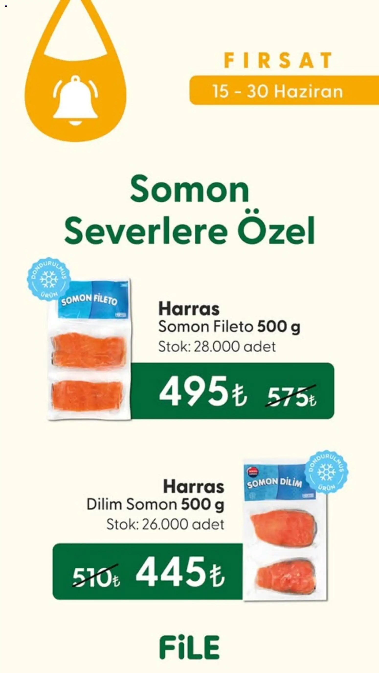 File Market Katalog - 15 Haziran 2026 tarihinden itibaren geçerlidir | Sayfa: 2 | Ürünler: Somon fileto, Somon
