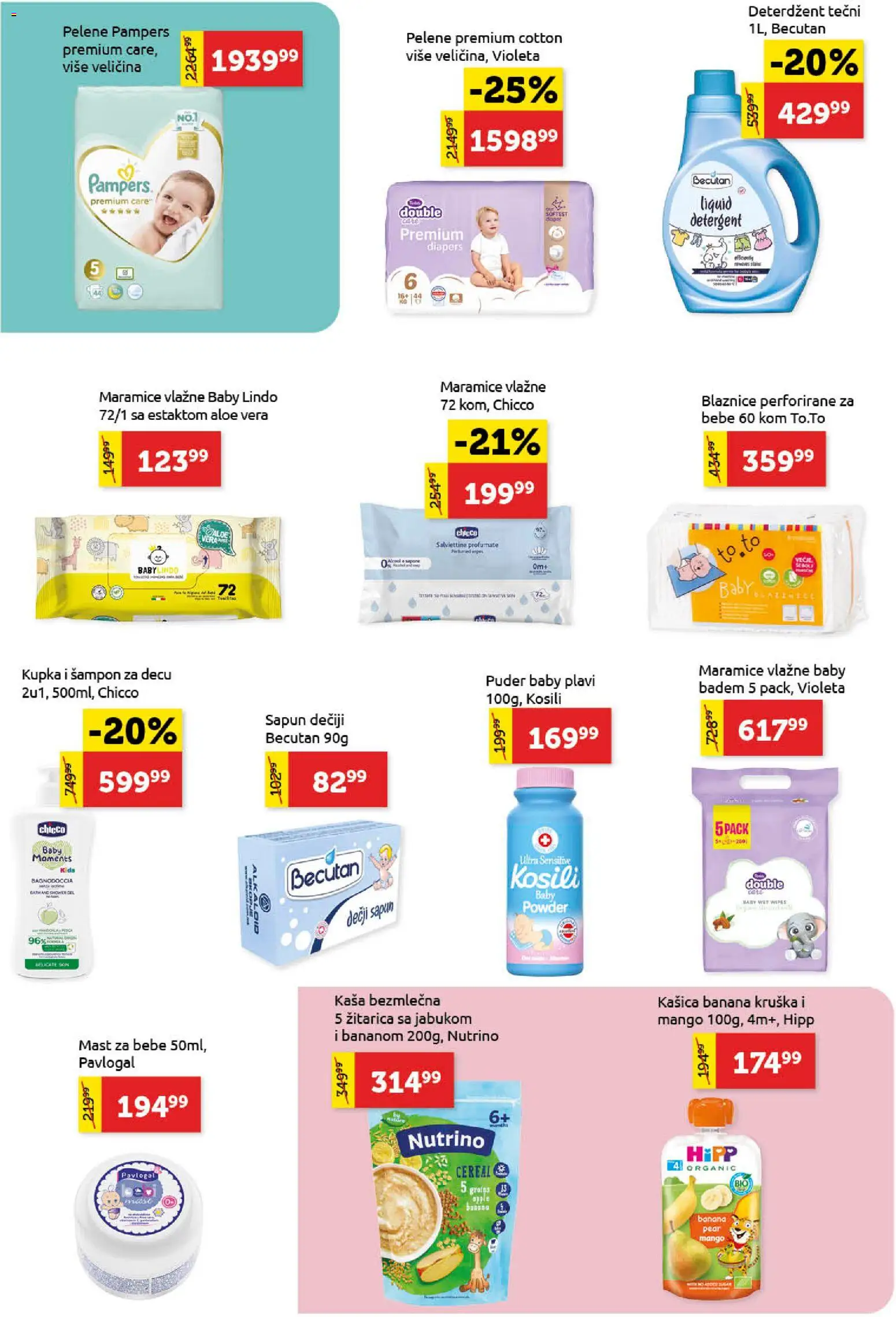 SuperVERO katalog - važi od 15.10.2026 | Strana: 22 | Proizvode: Badem, Mango, Mast, Pelene