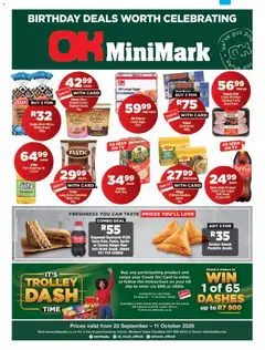 OK Foods specials catalogue – valid from 23/09/2026