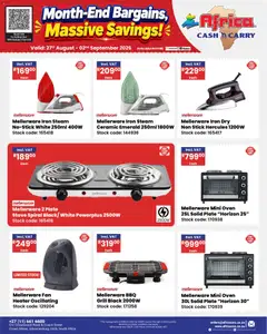 Africa Cash & Carry specials catalogue – valid from 27/08/2026 | Page: 37