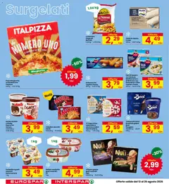 Anteprima del volantino Eurospar volantino Carpi valido a partire dal 13/08/2026 | Pagina: 12 | Prodotti: Pizza, Olive, The, Miele