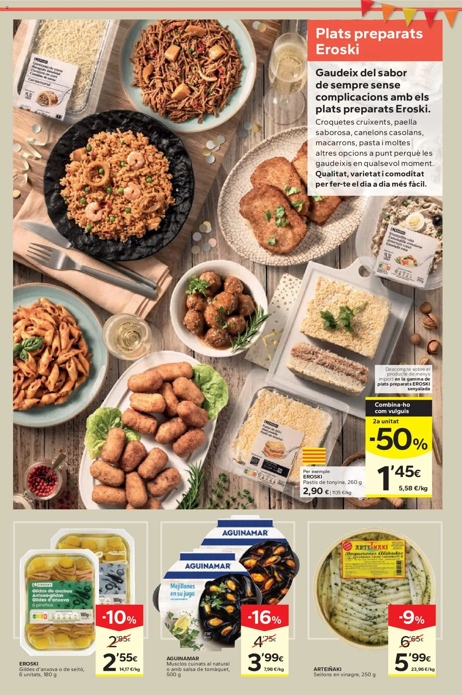 Caprabo Ofertasses d'estiu │ válido desde el 11.06.2026 | Página: 3 | Productos: Jugo, Pasta, Anchoa