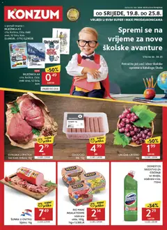 Konzum Katalog - Pregled kataloga iz trgovine Konzum, vrijedi od 19.08.2026