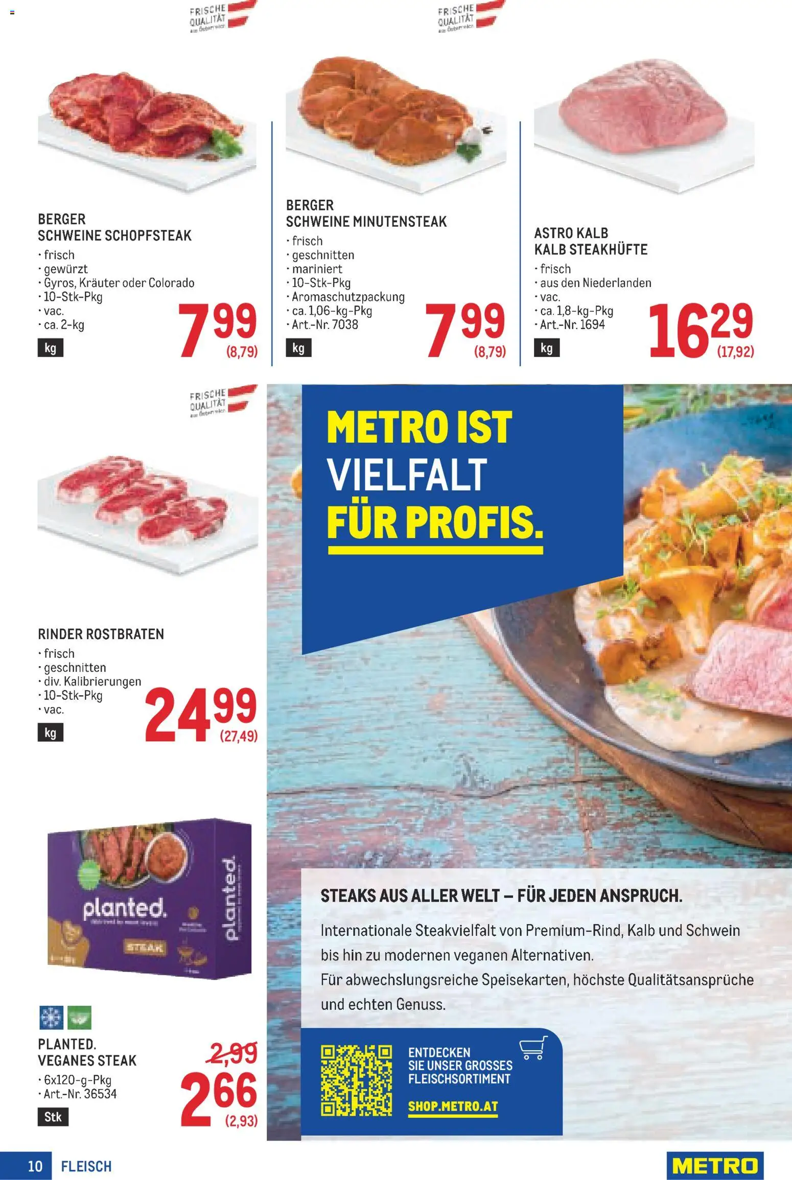 Metro angebote Profi gültig ab 23.07.2026 | Seite: 10
