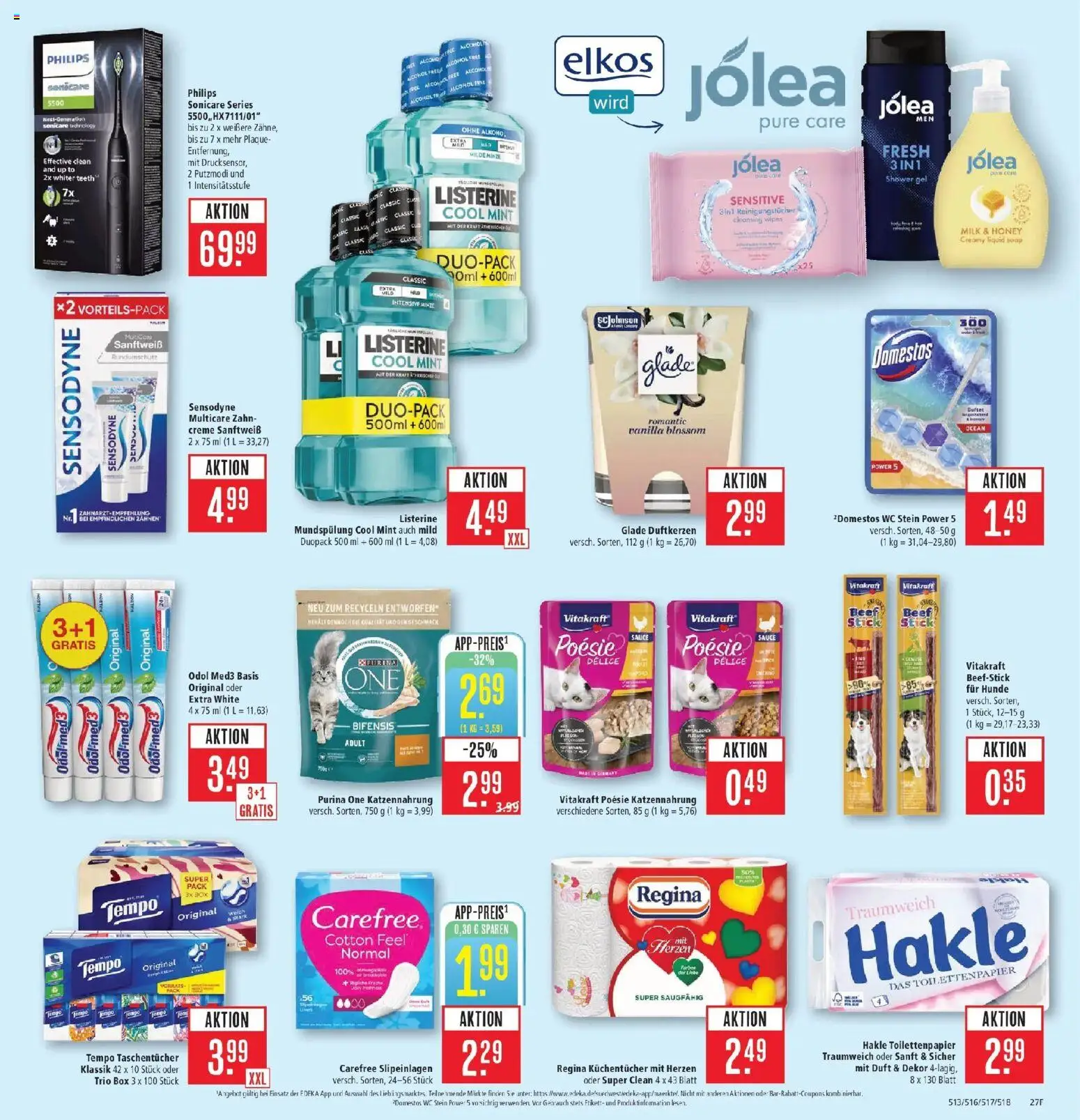 Marktkauf Prospekt Friedrichshafen (ab 05.10.2026) » Angebote online | Seite: 33 | Produkte: Philips, Creme, Tempo, WC Stein