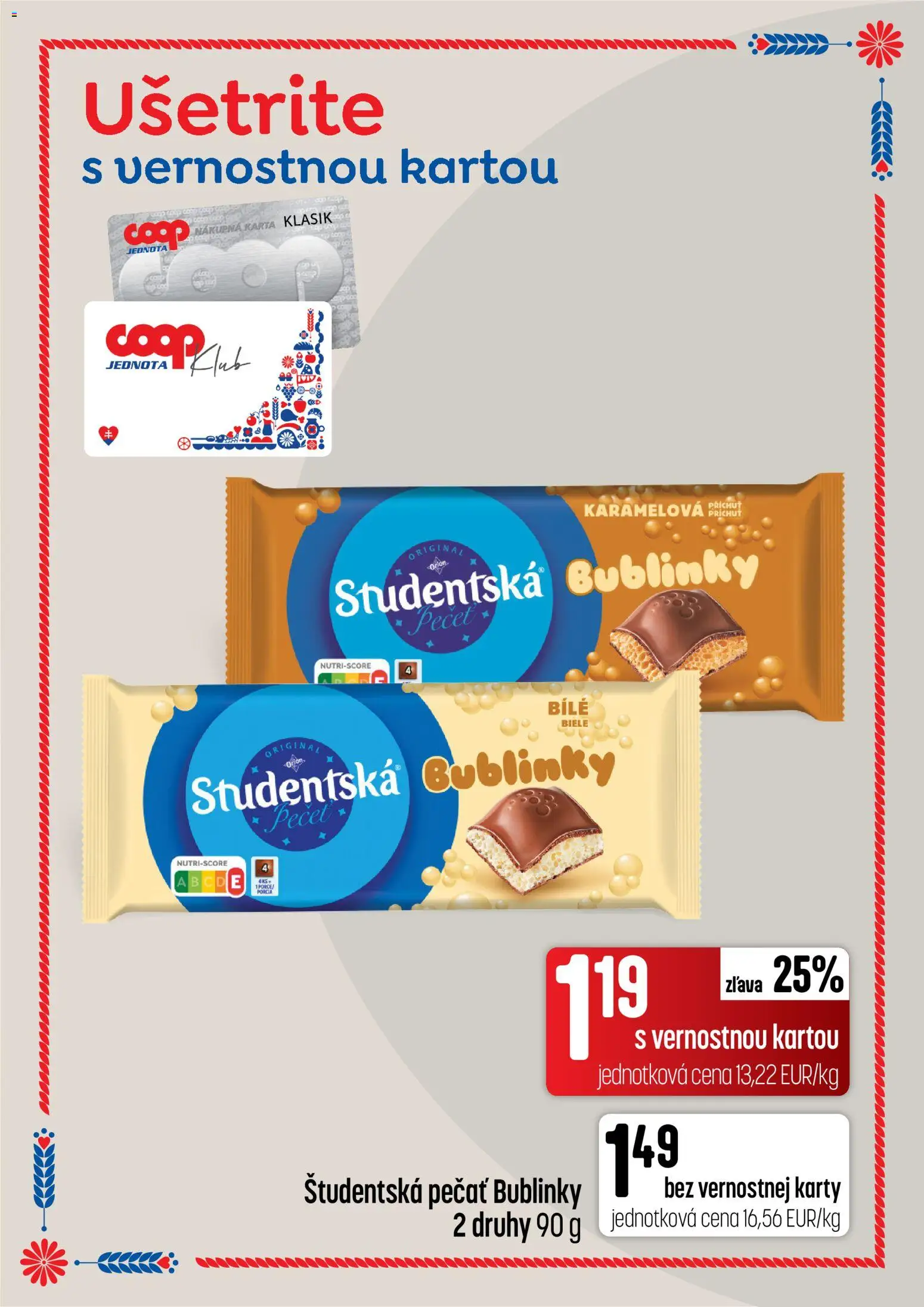 Nové COOP Jednota akcie – leták je platný od 08.10.2026 | Strana: 33