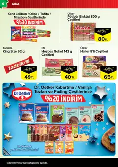30 Haziran 2026 tarihinden itibaren geçerli olan Onur Market kataloğu önizlemesi | Sayfa: 6