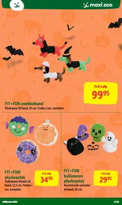 Maxi Zoo - Tilbudsavis - Halloween gyldig fra 14/10/2026 | Side: 2 | Produkter: Donuts
