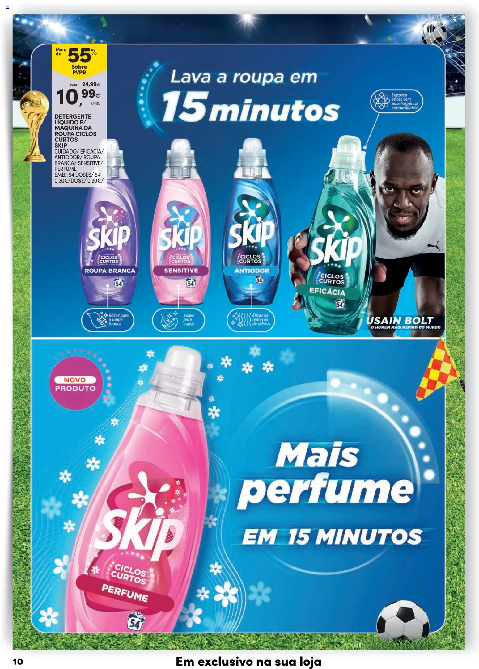 Continente Grandes Marcas │ válido de 14/07/2026 | Página: 10 | Produtos: Perfume, Fragrância, Detergente