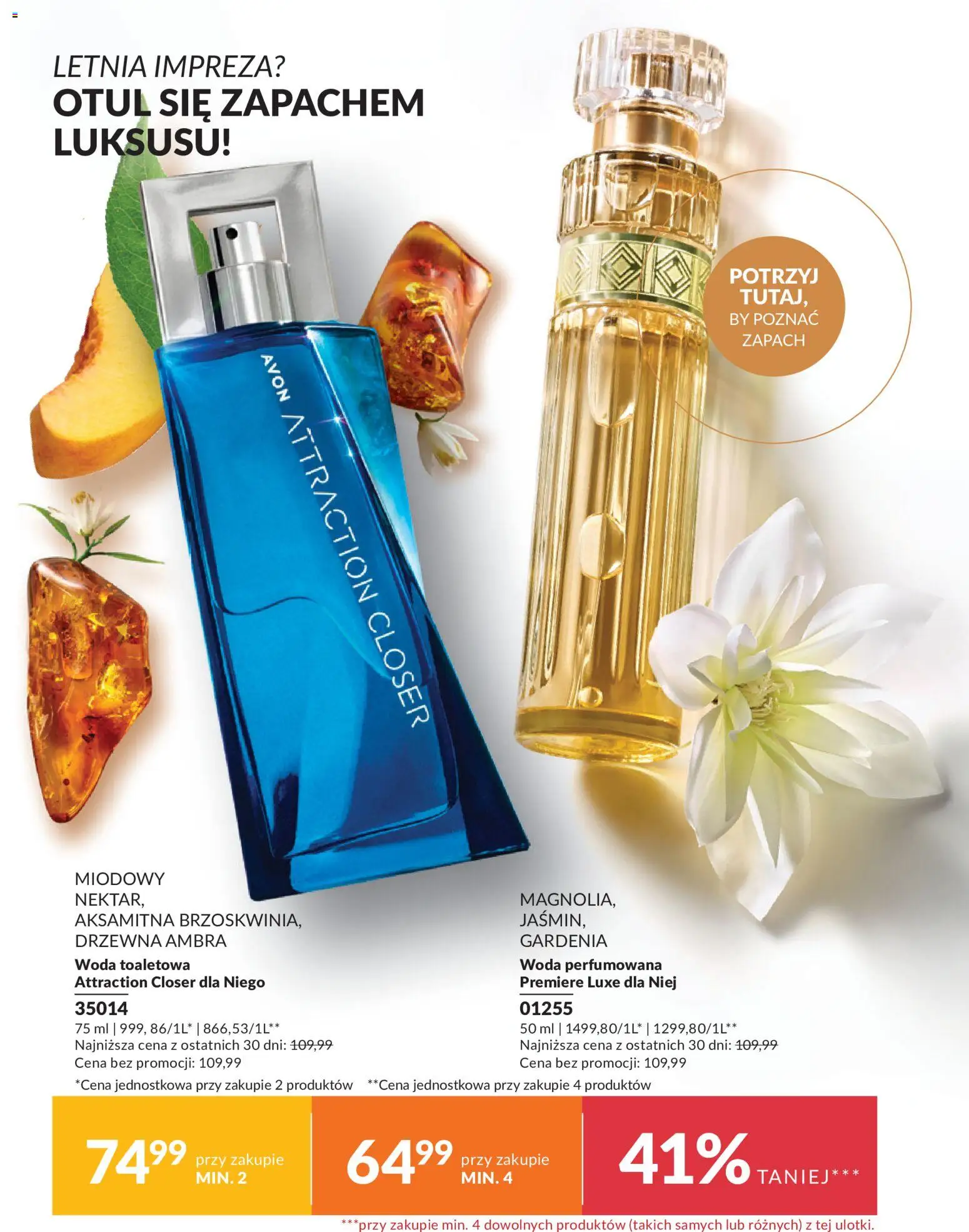 Avon Katalog Różowe Ceny od 01.06.2026 | Strona: 2 | Produkty: Zapach, Woda toaletowa, Woda