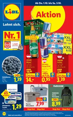 Lidl - Flugblatt ab 01.10.2026 gültig