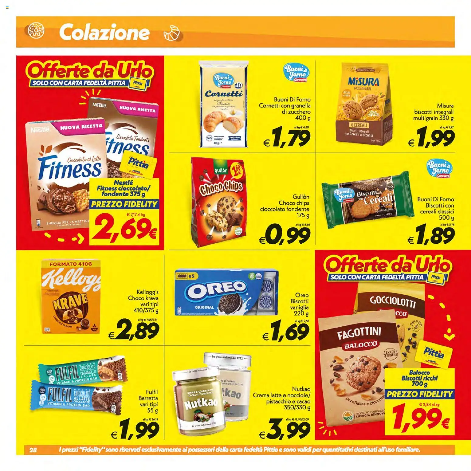 Volantino SuperConveniente del 14/07/2026 | Pagina: 28 | Prodotti: Cioccolato, Latte, Nocciole, Barretta