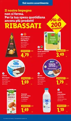Anteprima del volantino Merivio Mascarpone Senza lattosio, Senza lattosio, 250 g confezione valido a partire dal 08/01/2026 | Pagina: 11