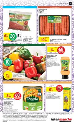 Intermarché - Prévisualisation de POIVRON TRICOLORE, Poivron tricolore, catégorie 1, 500 g valide à partir de 12.05.2026 | Page: 5