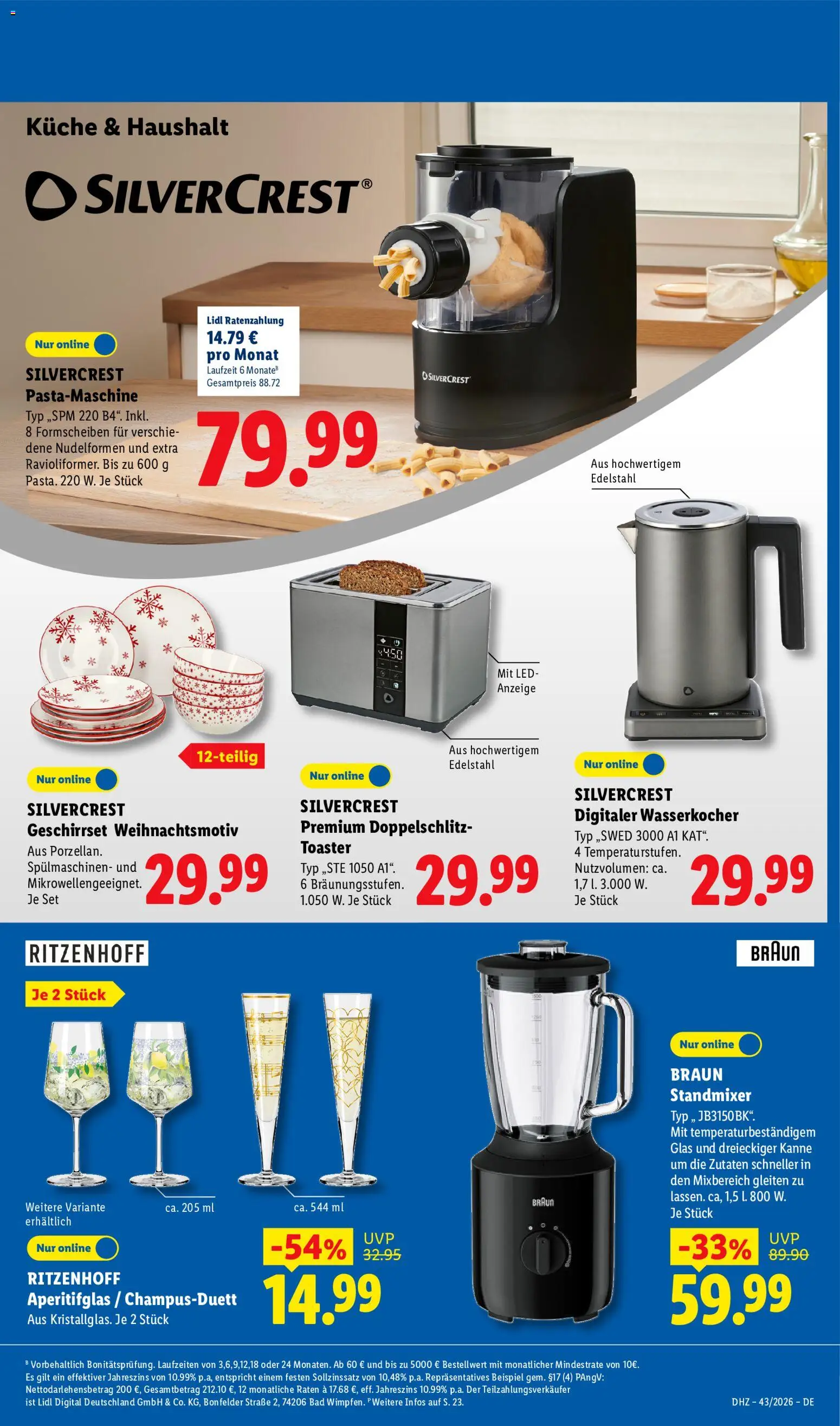 Lidl Německo leták od 19.10.2026 | Strana: 45 | Produkty: LED