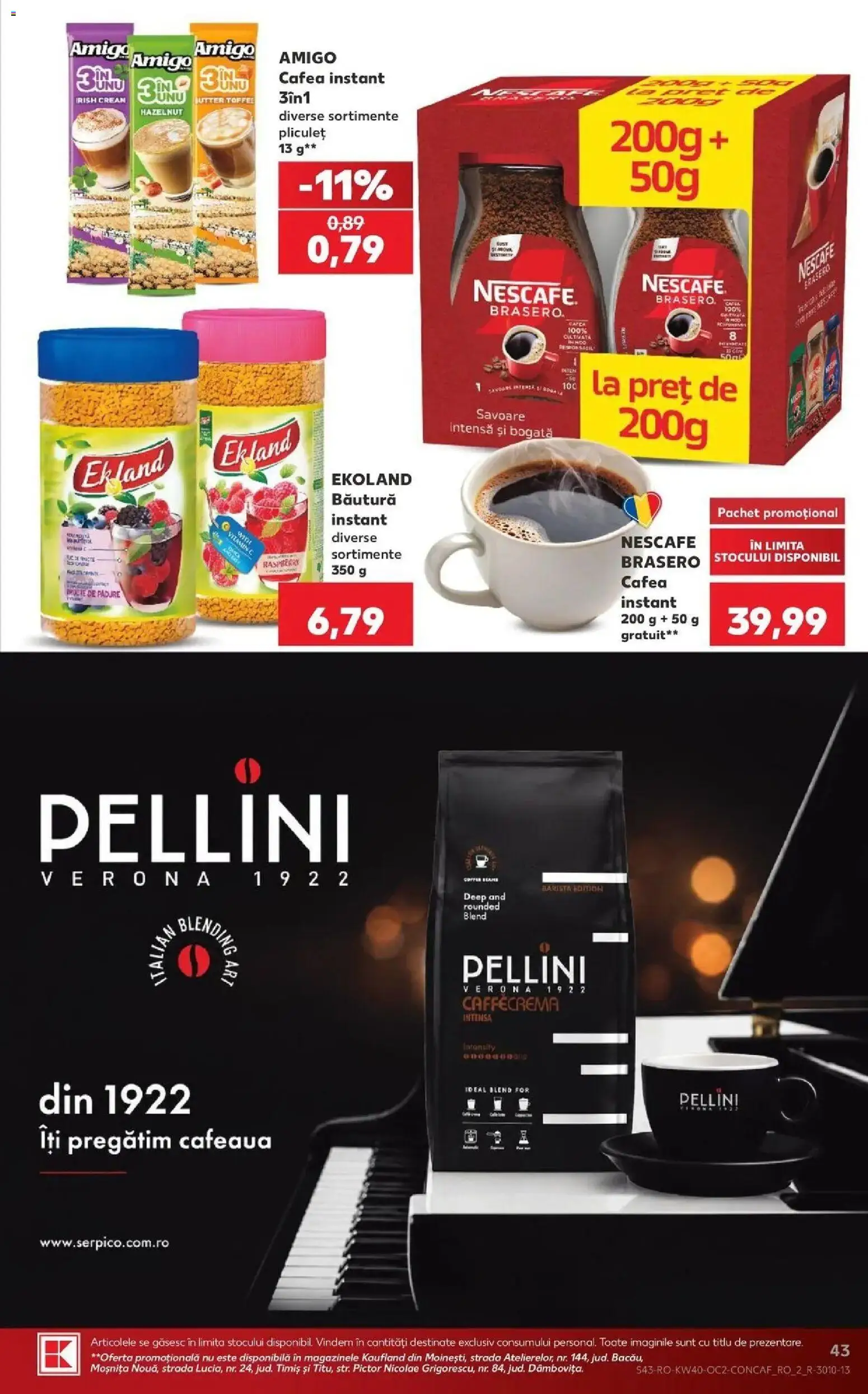 Kaufland Blaj 30.09.2026 - Revista si Oferta | Pagină: 43 | Produse: Cafea