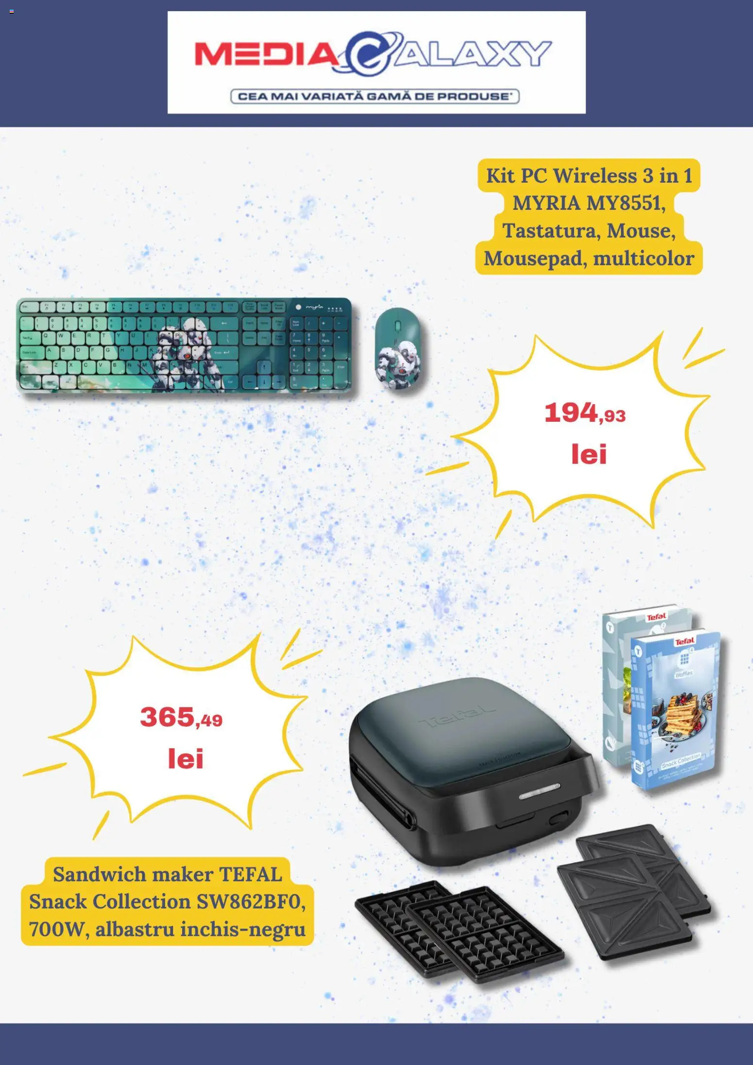 Noul catalog Media Galaxy – valabil de la 27.08.2026 | Pagină: 4 | Produse: Pc, Sandwich Maker