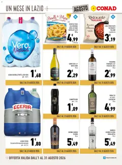 Anteprima del volantino CHINOTTO NERI, pet - 1,5 L valido a partire dal 01/08/2026 | Pagina: 10 | Prodotti: Chinotto, Pasta, Acqua naturale, Liquore