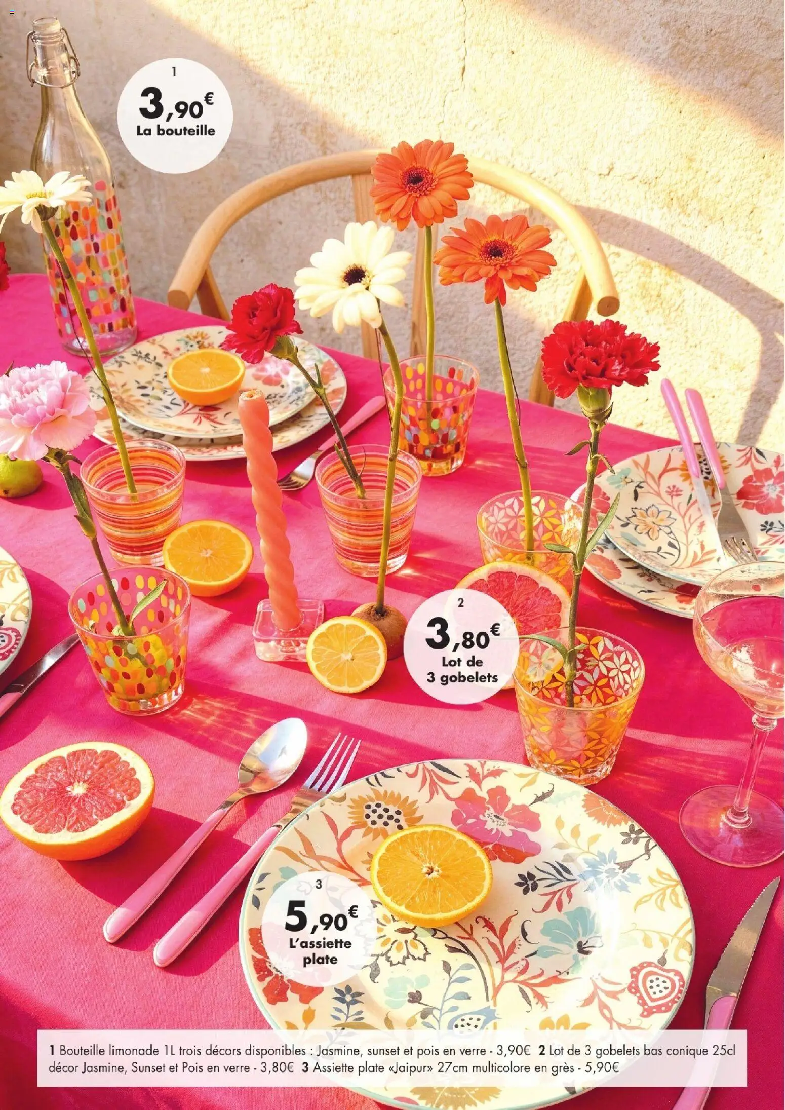 {H1} | Page: 4 | Produits: Limonade, Pois