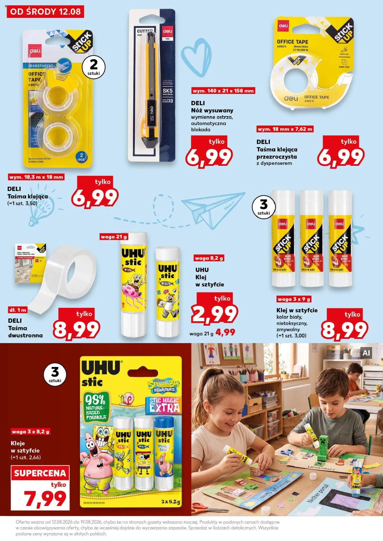 Kaufland gazetka - Wszystko do szkoły od 12.08.2026 | Strona: 13 | Produkty: Waga, Gazety