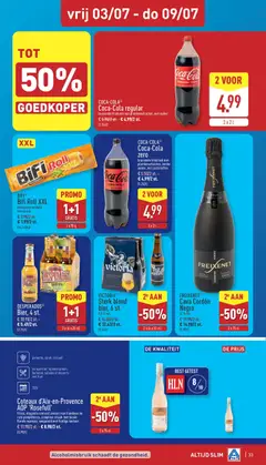 Aldi folder week 27 - Voorbeeld van een folder van Aldi, geldig van 29/06/2026 | Pagina: 33 | Producten: Salades, Frisdrank, Fruit, Brood
