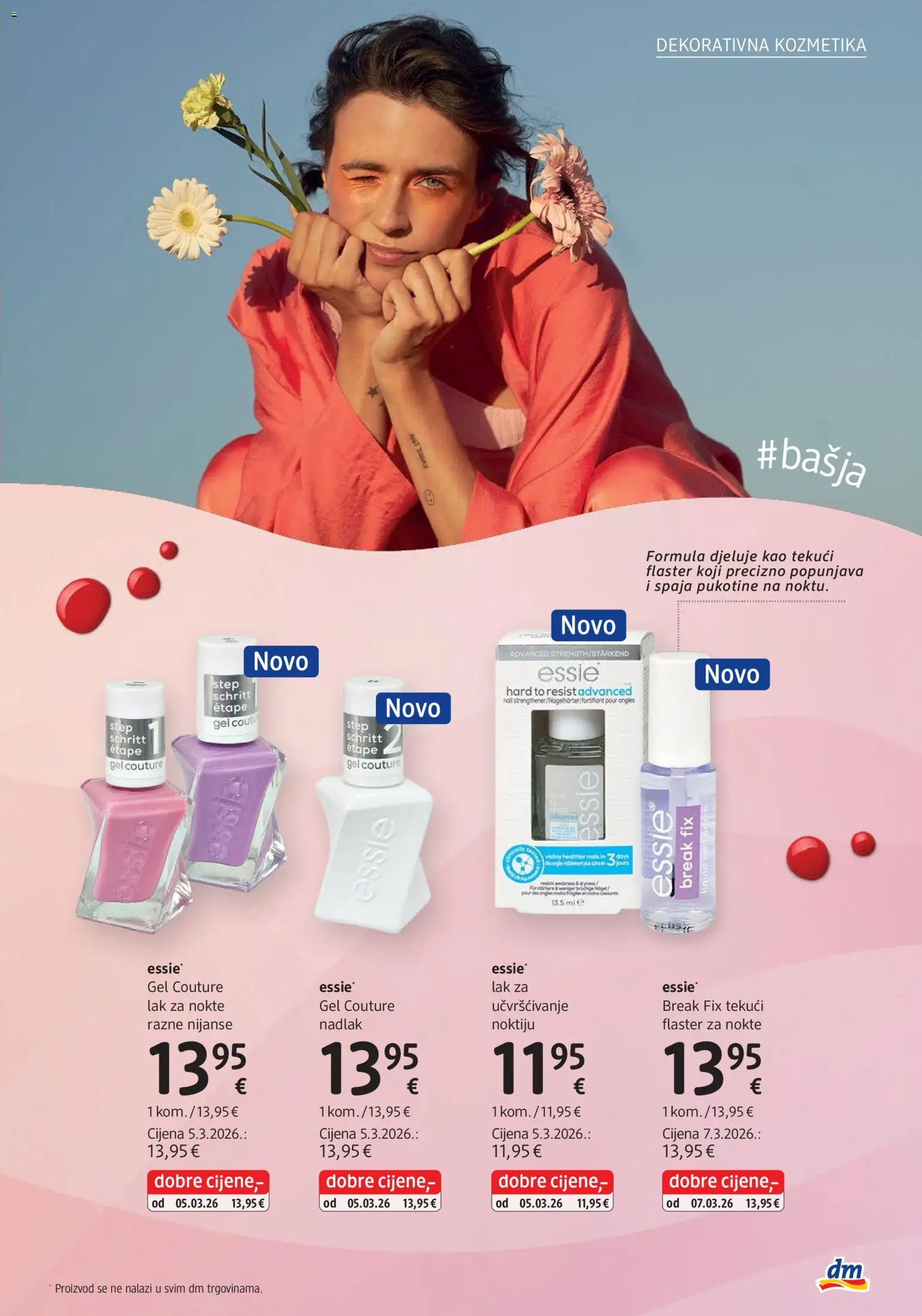 DM katalog | vrijedi od 01.07.2026 | Stranica: 23 | Proizvodi: Lak za nokte