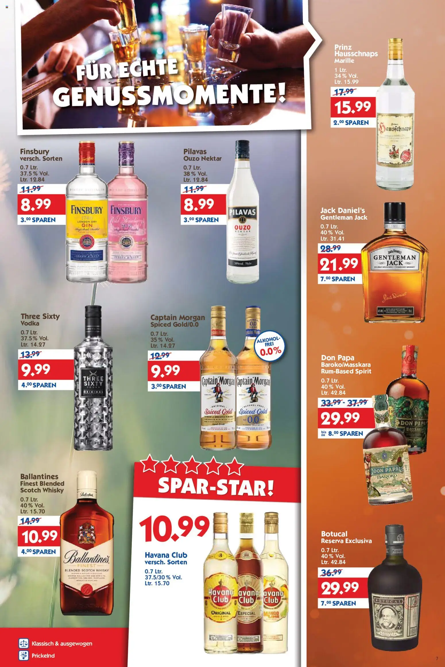 HOL’AB! Prospekt 	 – gültig ab 11.05.2026 | Seite: 7 | Produkte: Whisky, Ouzo, Captain morgan, Vodka