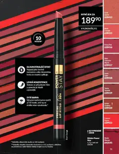 Náhled letáku Avon Katalog 08/2026 od 01.08.2026 | Strana: 51 | Produkty: Hodiny, Rtěnka