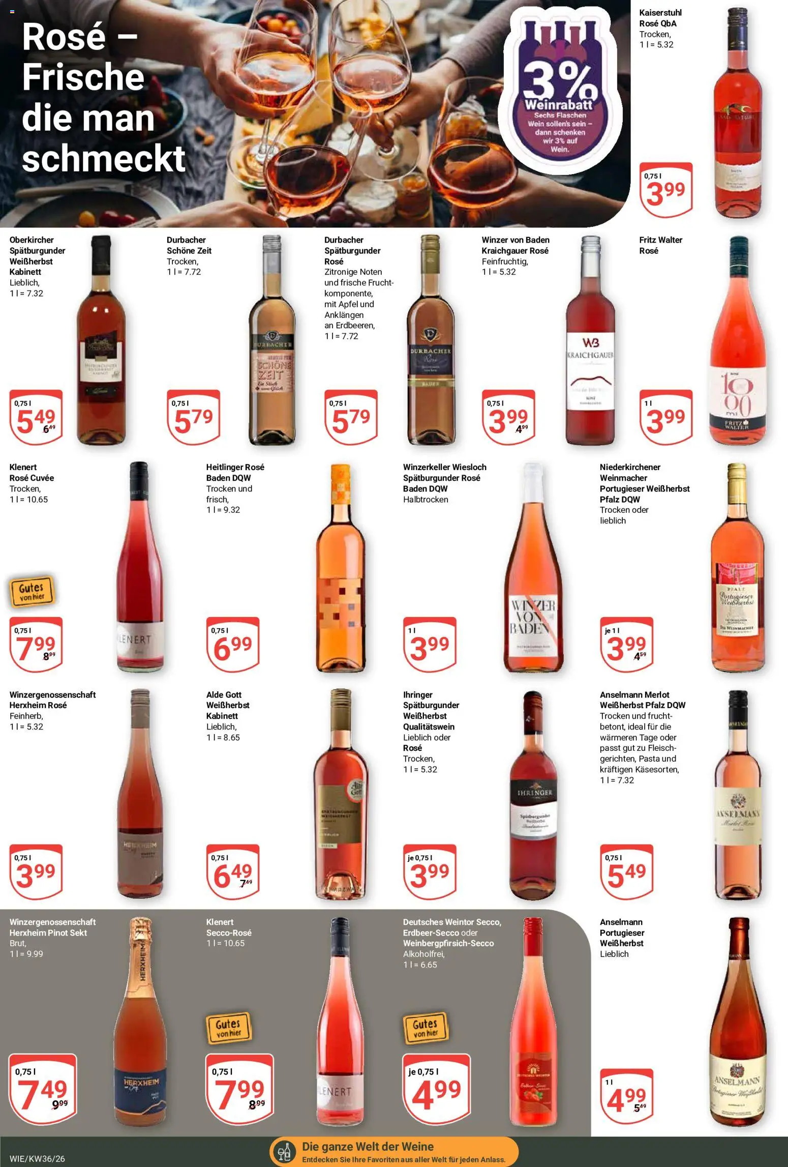 Globus Prospekt Waghäusel-Wiesental – gültig ab 31.08.2026 | Seite: 18 | Produkte: Sekt, Merlot, Wein, Fleisch