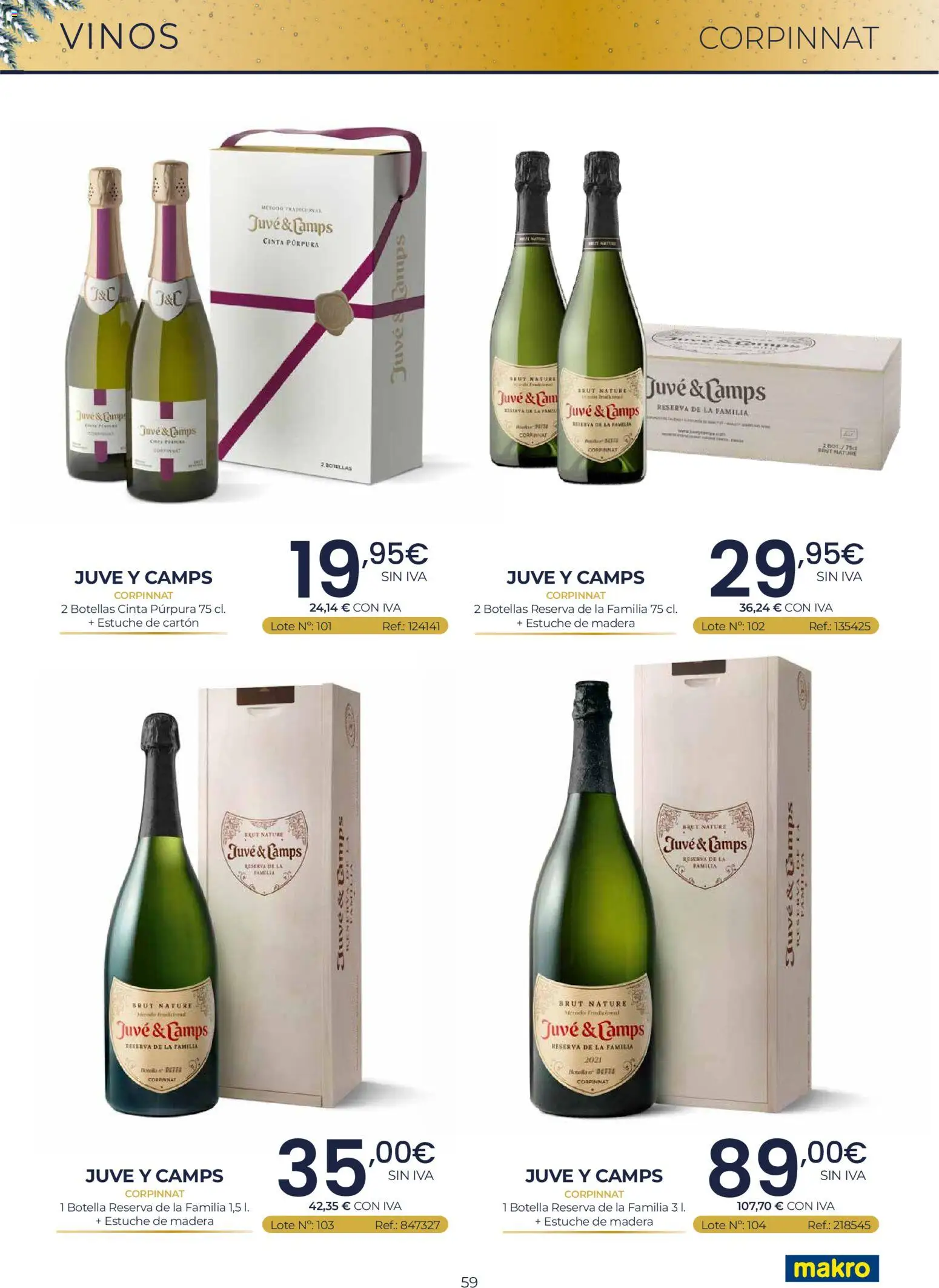 Makro Lotes y Cestas Navidad Centro │ válido desde el 03/09/2026 | Página: 59
