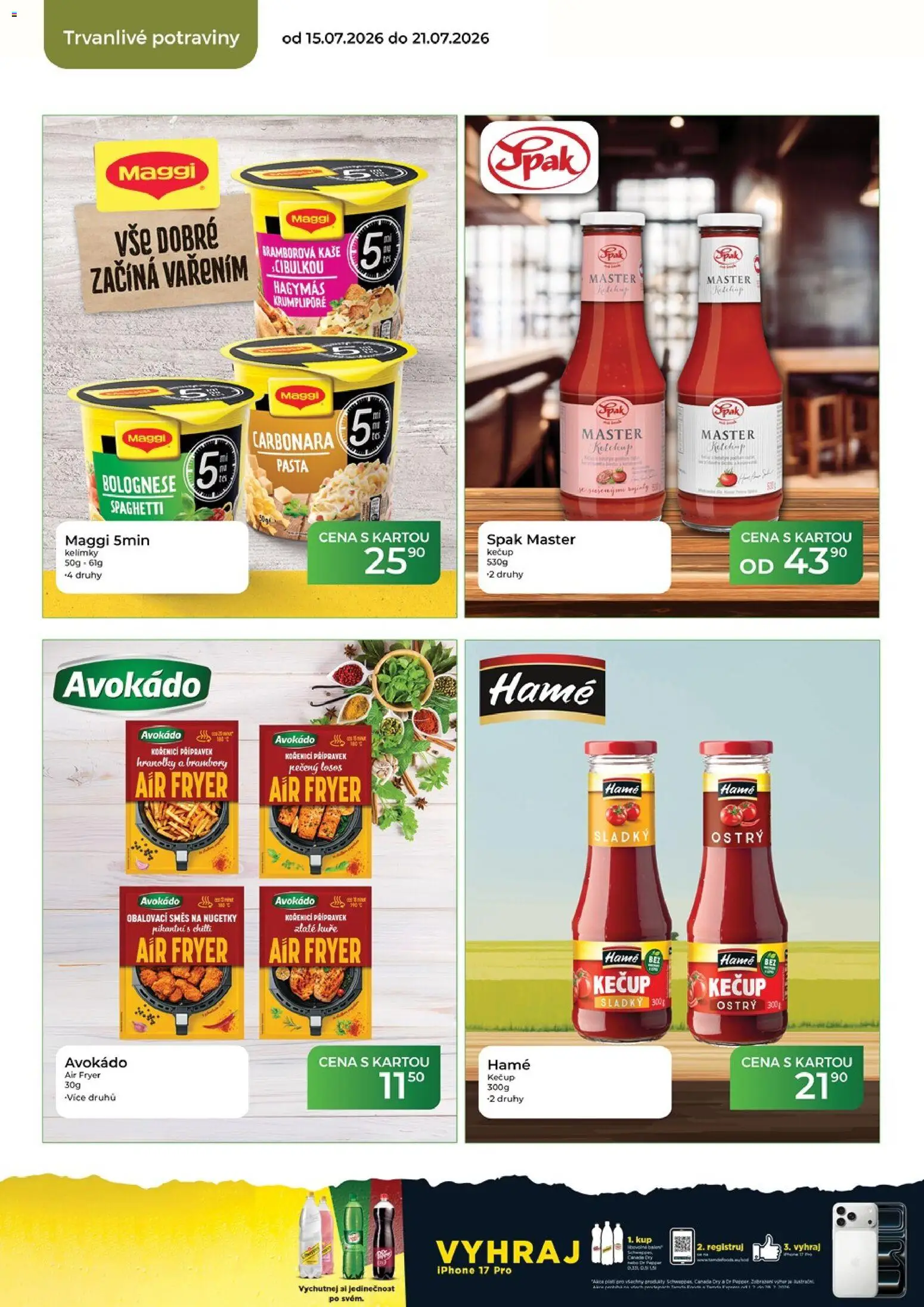 Tamda Foods leták od 15.07.2026 | Strana: 40 | Produkty: Maggi, Brambory, Avokádo, Kaše