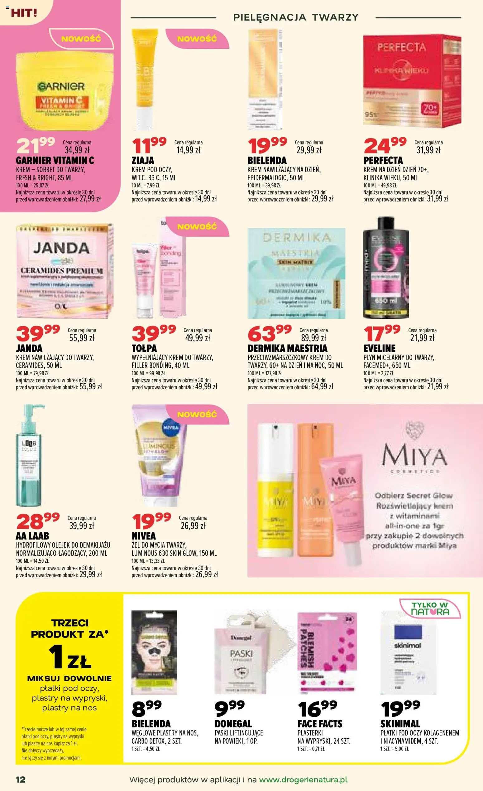Drogerie Natura gazetka od 07.07.2026 | Strona: 12 | Produkty: Sorbet, Rum, Płatki, Krem