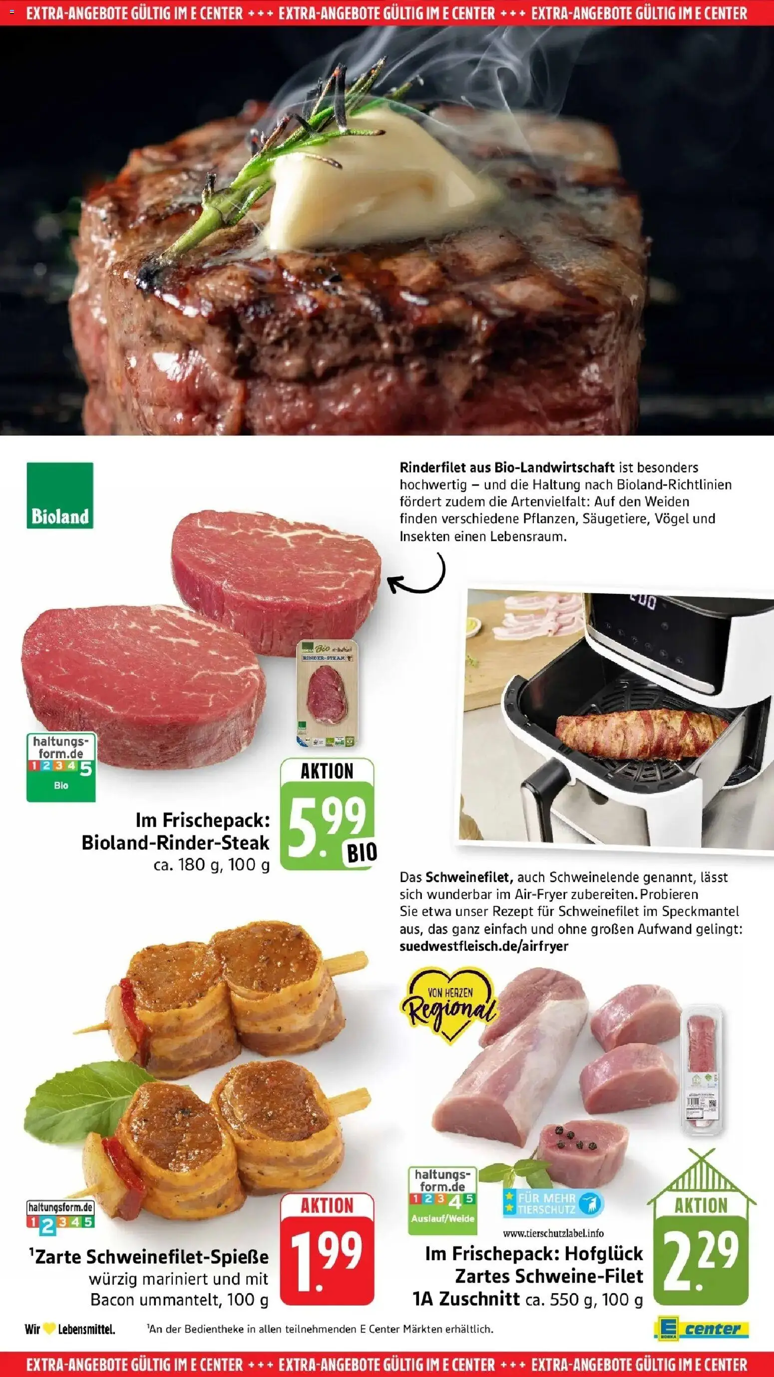 Edeka prospekt Heppenheim	 – gültig ab 04.05.2026 | Seite: 57 | Produkte: Rinderfilet, Schweinefilet, Steak