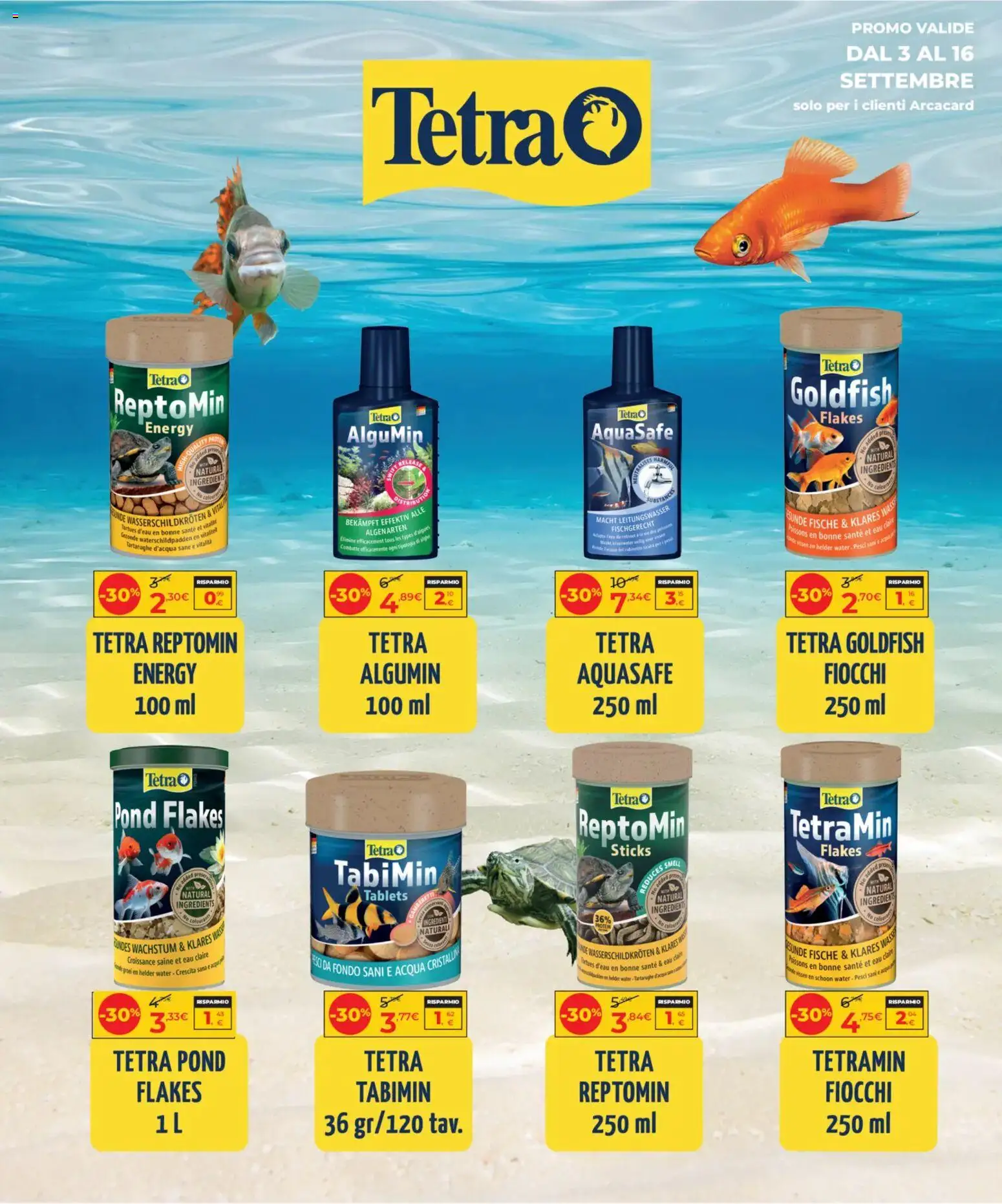 Volantino Arcaplanet del 17/09/2026 | Pagina: 20 | Prodotti: Fiocchi, Acqua