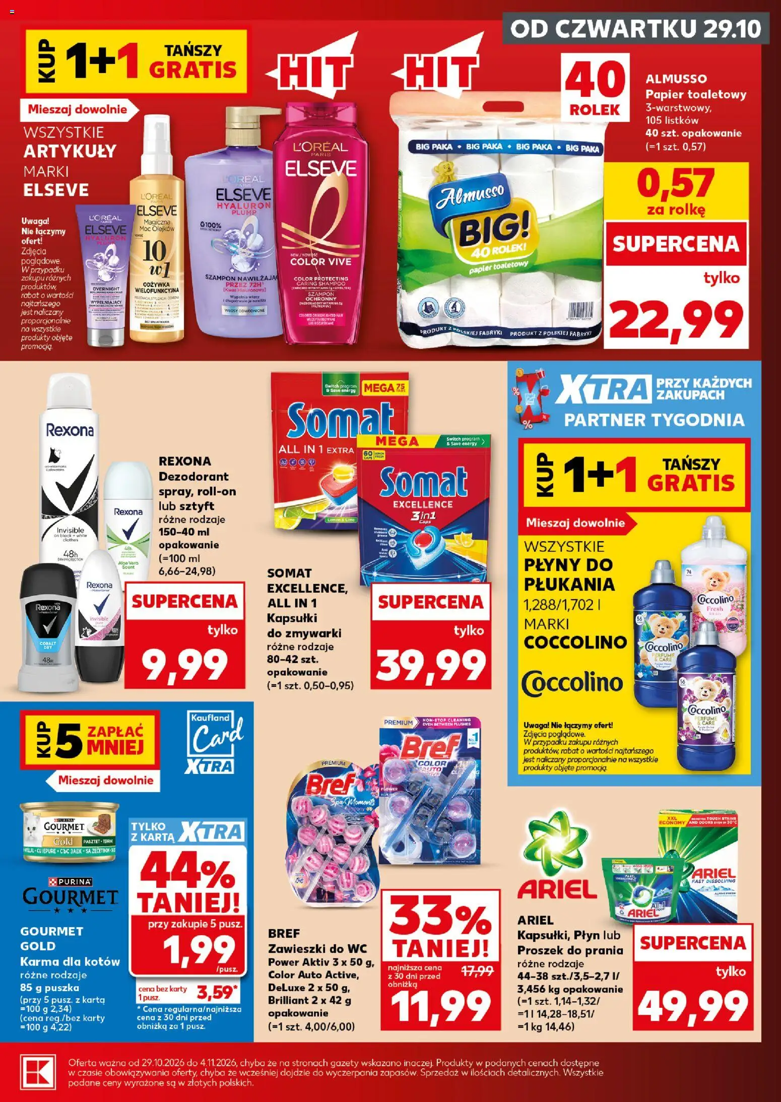 Kaufland Polsko leták - Mocny start od 02.11.2026 | Strana: 17 | Produkty: Purina, Coccolino, Deluxe, Aloe vera