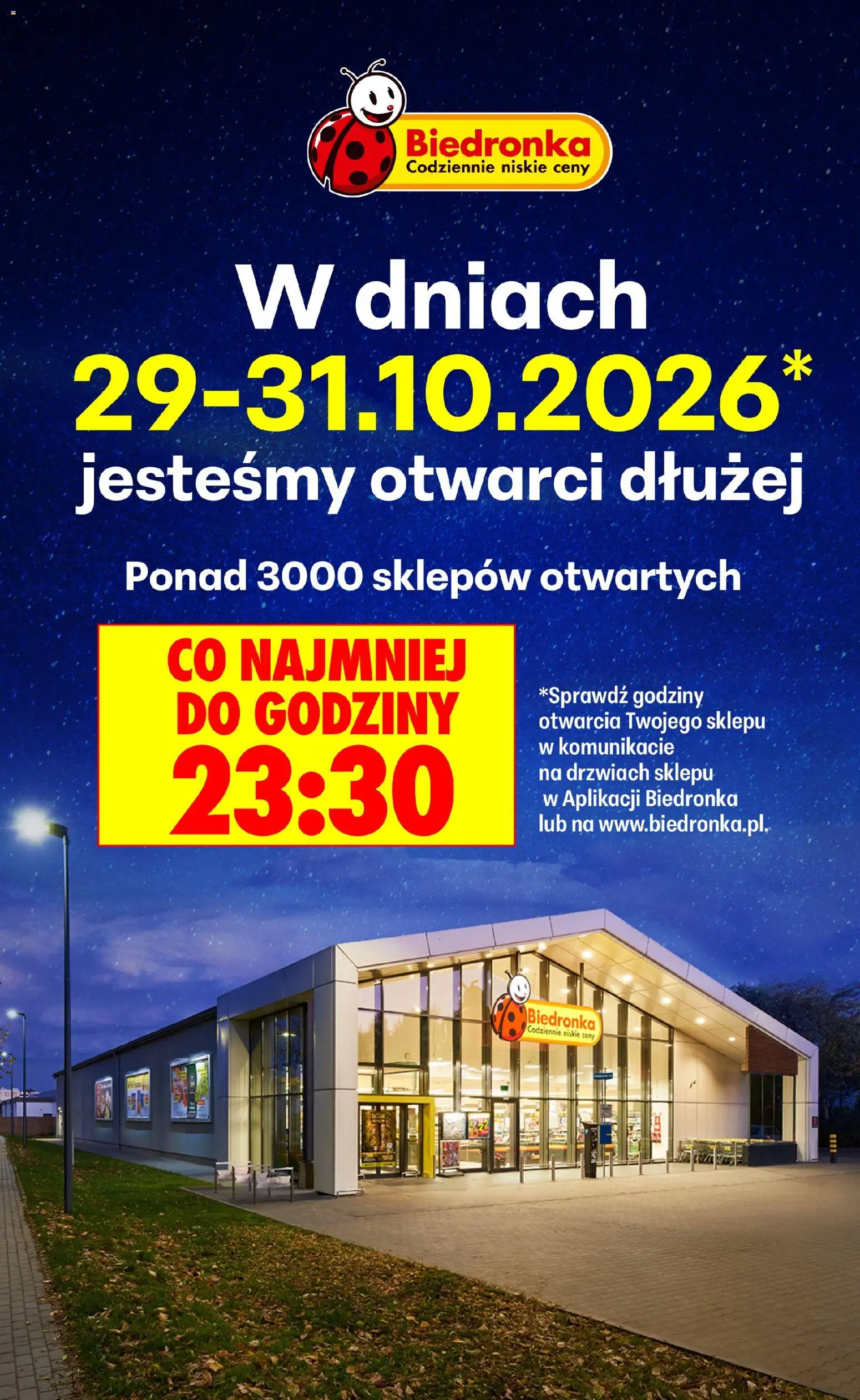Biedronka Polsko leták - Codziennie niskie ceny od 29.10.2026 | Strana: 2