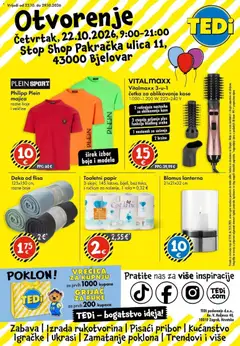 TEDi Katalog - Bjelovar - Pregled kataloga iz trgovine TEDi, vrijedi od 22.10.2026