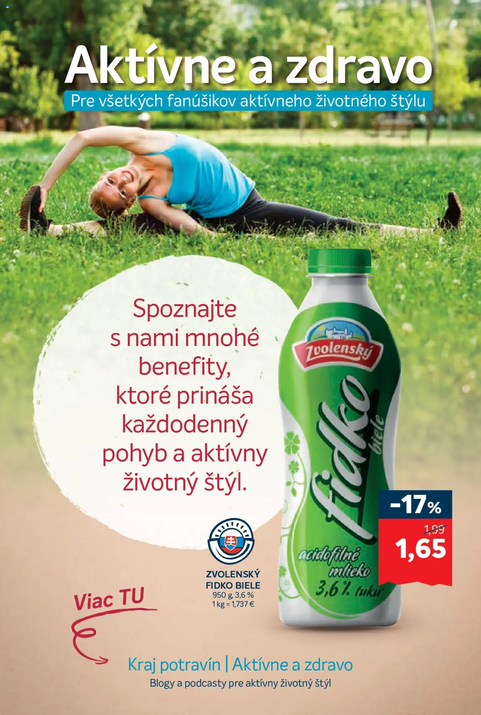 Nové Kraj akcie – leták je platný od 18.06.2026 | Strana: 4 | Produkty: Mlieko