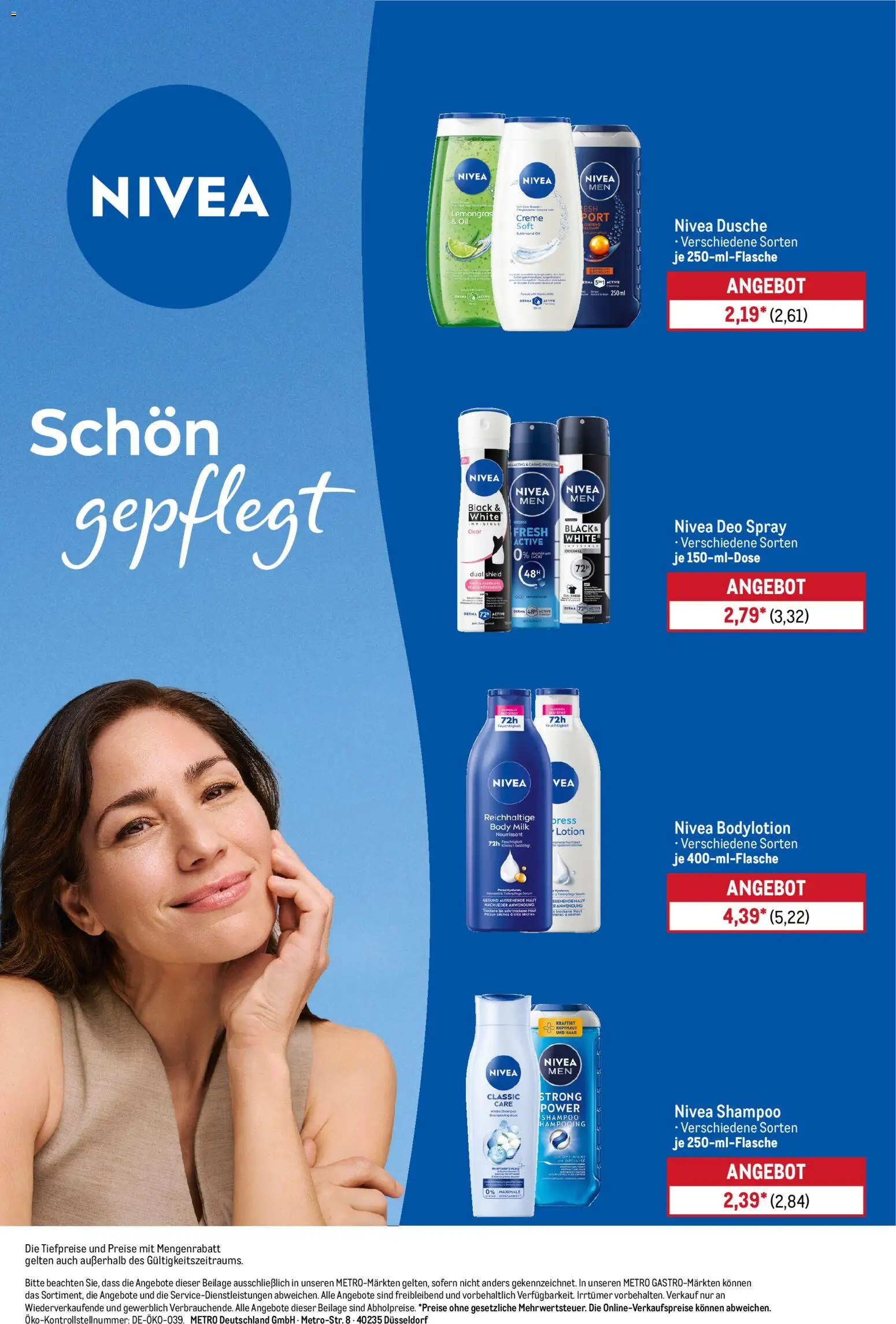 Metro Starke Marken – gültig ab 07.09.2026 | Seite: 17 | Produkte: Dusche, Shampoo, Creme, Body Milk