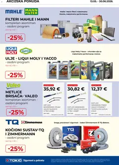 Tokić Katalog - Pregled kataloga iz trgovine Tokić, vrijedi od 13.05.2026 | Stranica: 3 | Proizvodi: Ulje, Disk