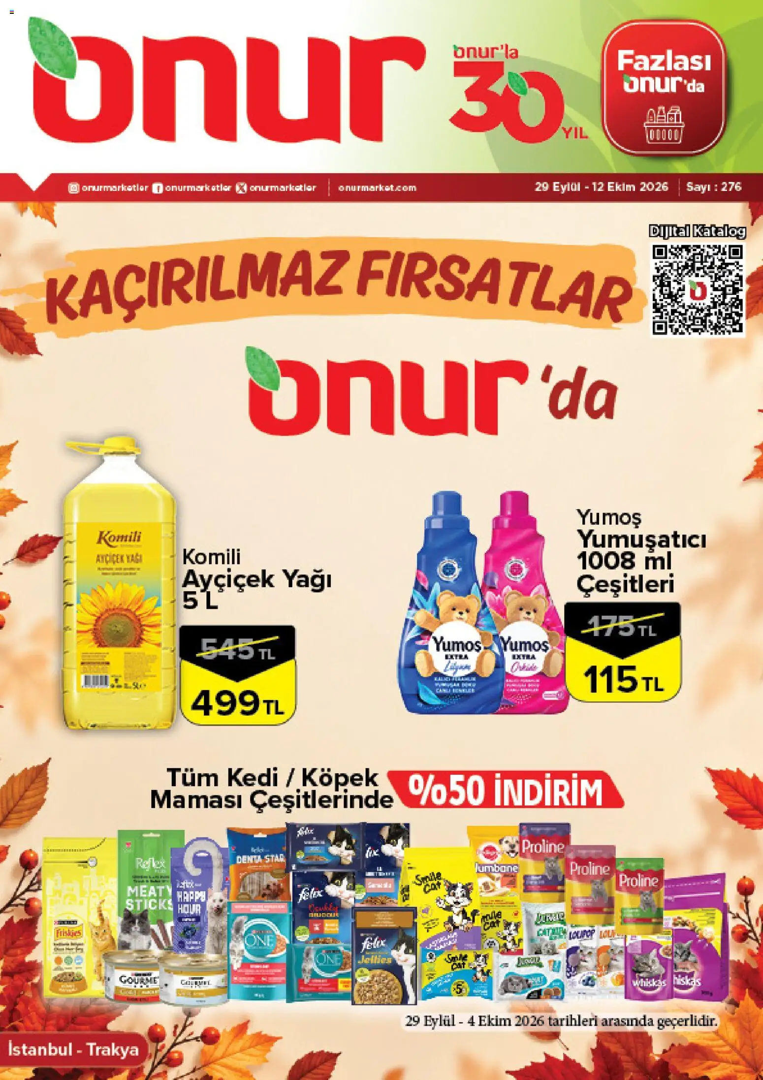 Onur Market Katalog - 29 Eylül 2026 tarihinden itibaren geçerlidir | Sayfa: 1 | Ürünler: Yumuşatıcı