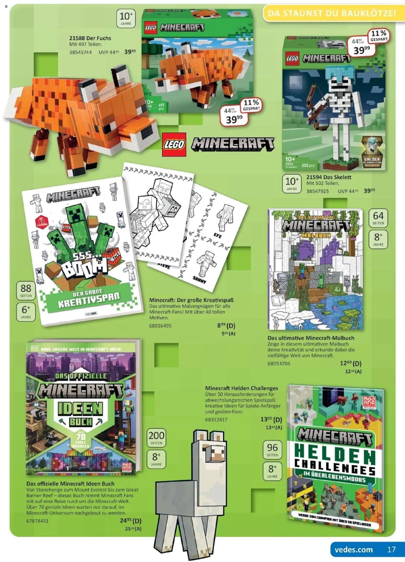 Vedes Spiele-, Buch- und Kreativprospekt – gültig ab 24.08.2026 | Seite: 17
