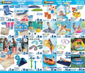 Anteprima del volantino Europlanet Casa volantino valido a partire dal 18.06.2026 | Pagina: 8 | Prodotti: Ombrellone, Piscina, Lettino, Alluminio